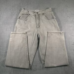 Code Zero Jeans Gray Men’s W32 L31 Straight Leg Cotton Denim Classic Casual
